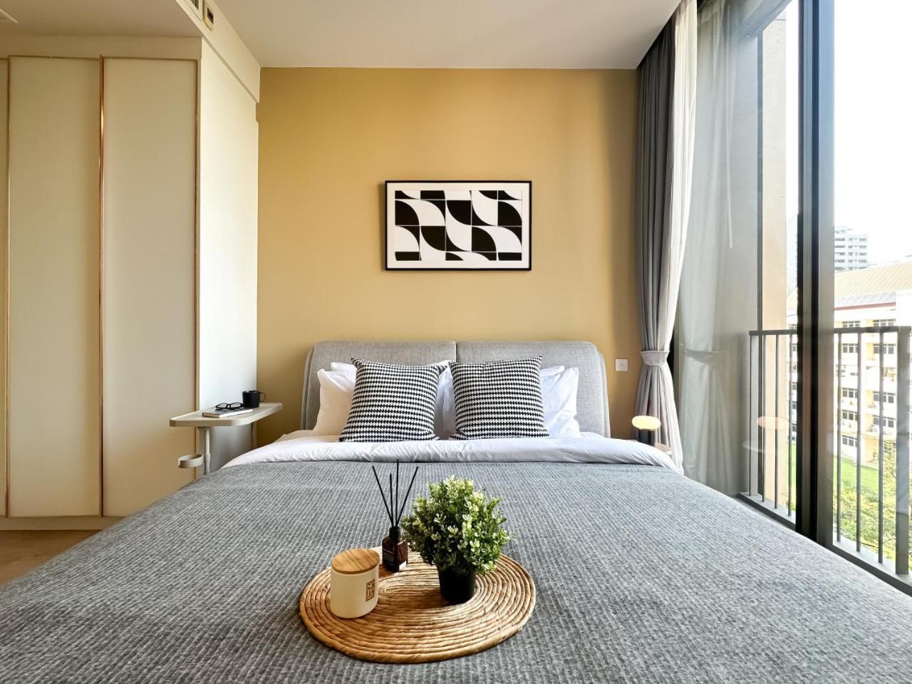 Luxurious Downtown 1br - Ultra Fast Wifi - Bts Asoke Pangsapuri Bangkok