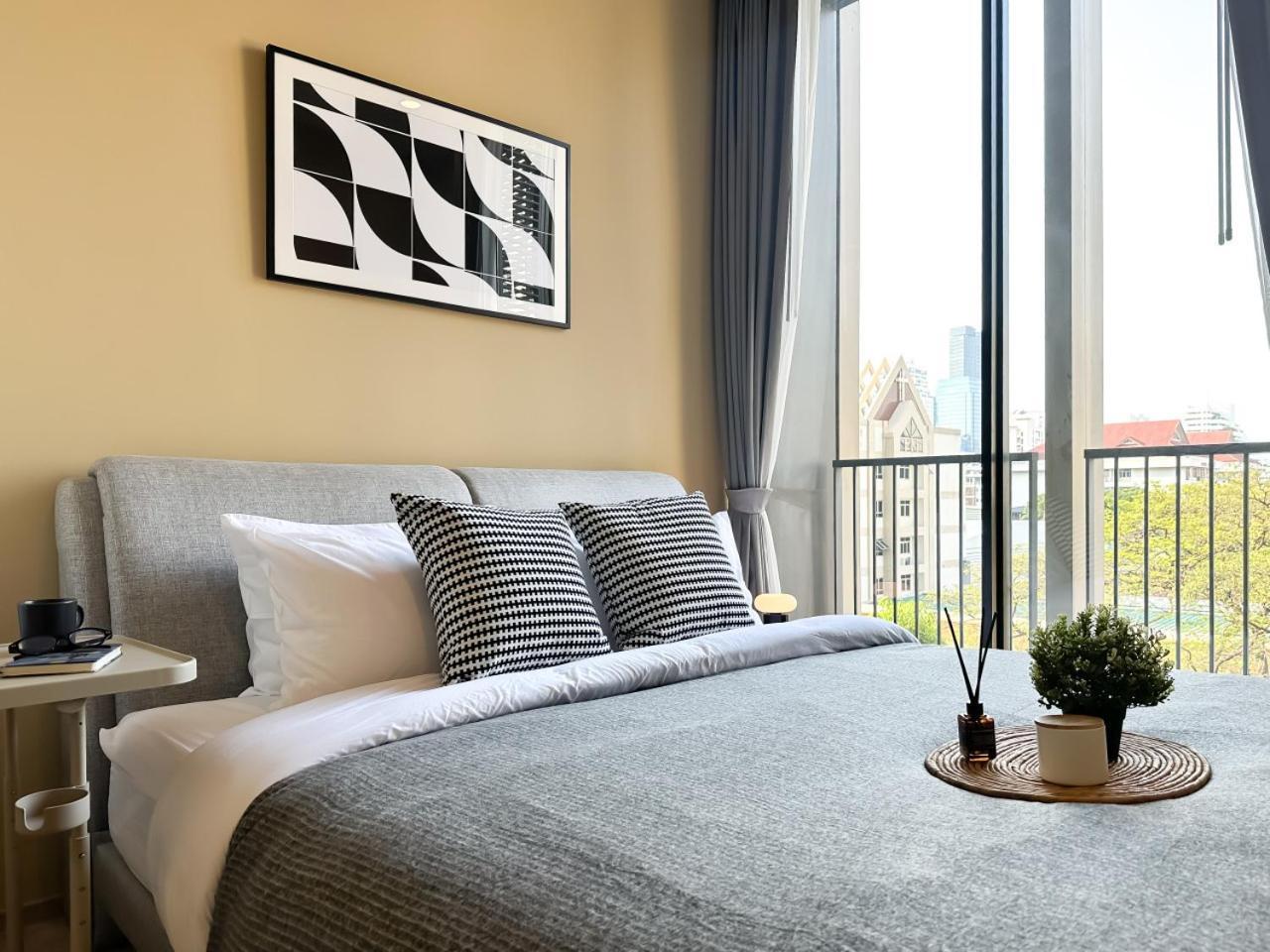 Luxurious Downtown 1br - Ultra Fast Wifi - Bts Asoke * Bangkok